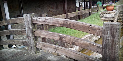 De las vías del tren al jardín de su casa: la última parada de las traviesas  de madera